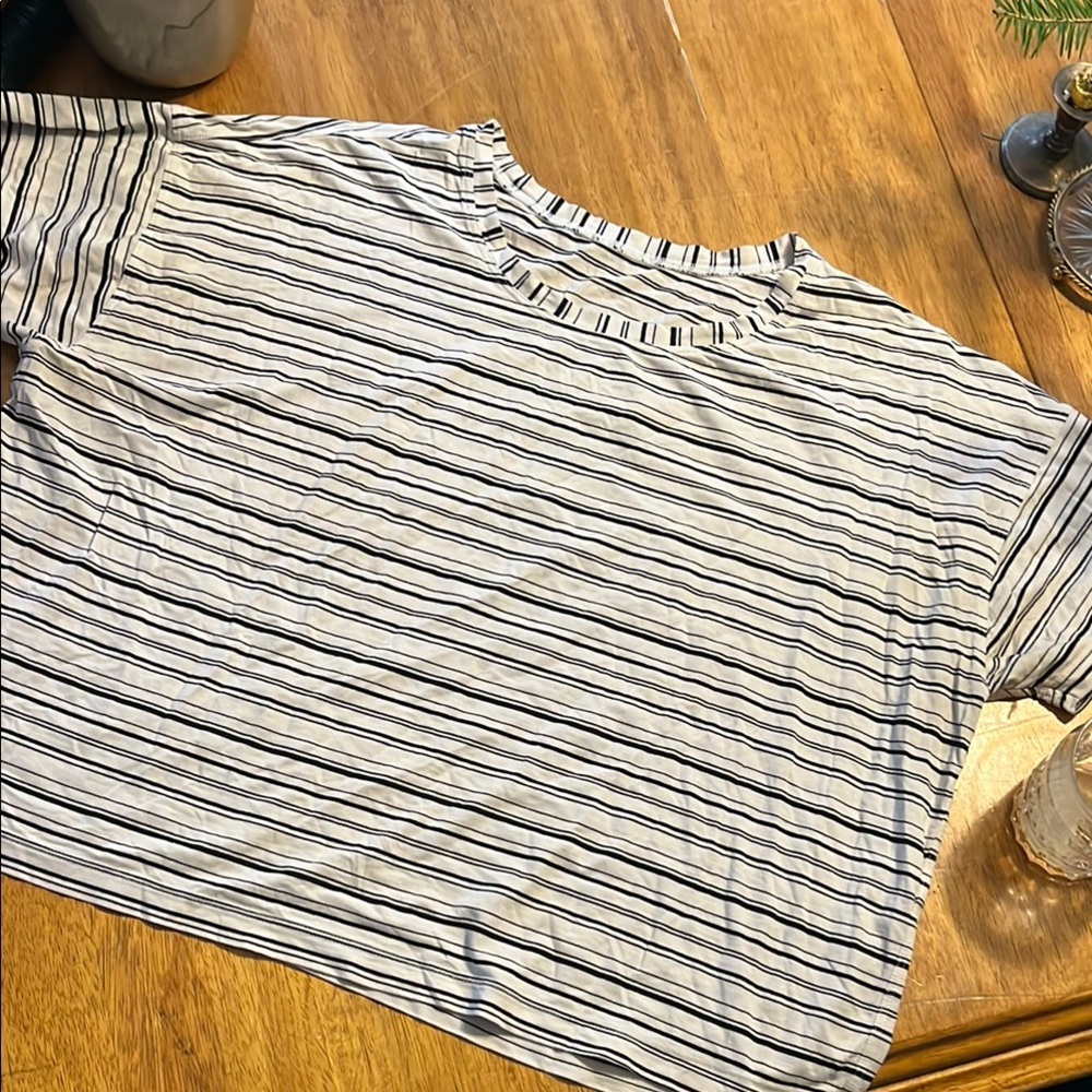 Black and white - lululemon Cates Tee shirt